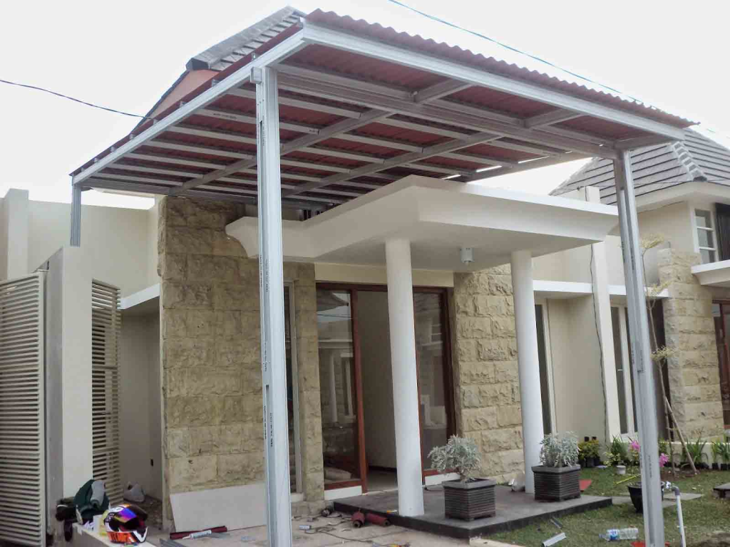Kanopi Rumah Minimalis: Pilihan Terbaik untuk Hunian Modern dari Creasi Tempa Las Jogja