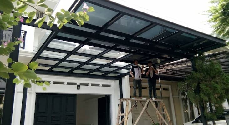 Harga Pemasangan Teras Baja Ringan di Jogja