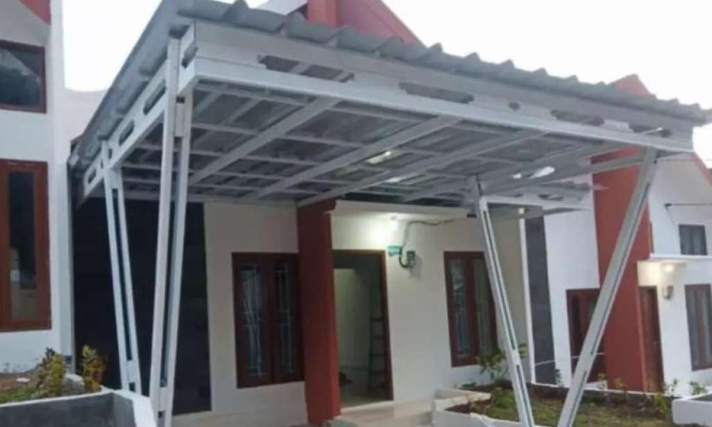 Kanopi Baja Ringan Minimalis Modern Jogja: Solusi Elegan dari Creasi Tempa Las Jogja